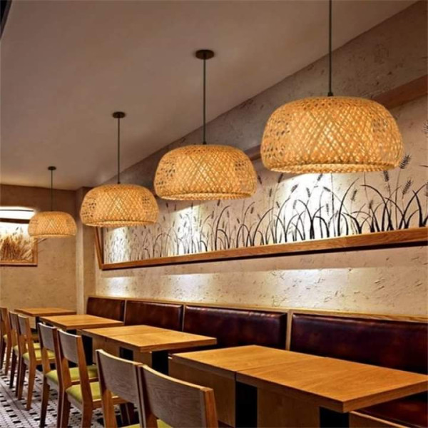 Bamboo Lantern Pendant Lamp
