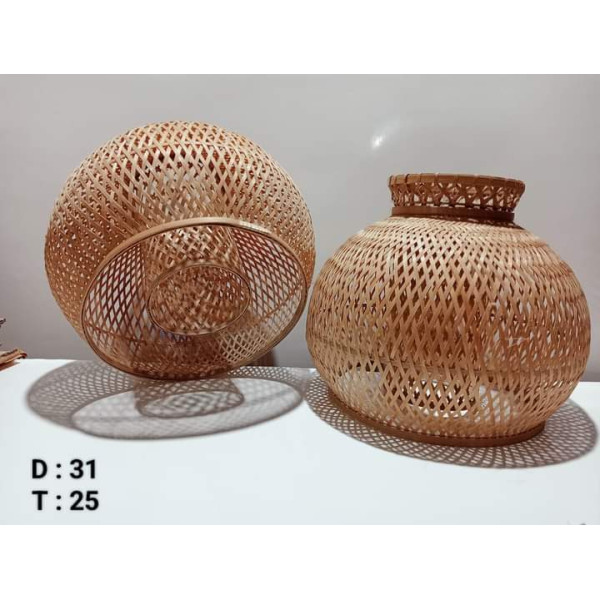 Natural Rattan Pendant Light