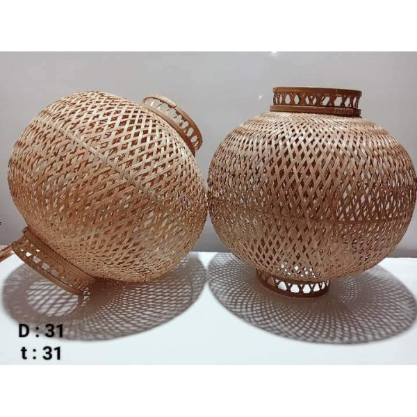 Natural Rattan Pendant Light