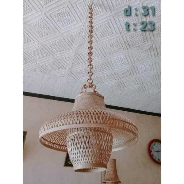 Bohemian Rattan Pendant Lamp